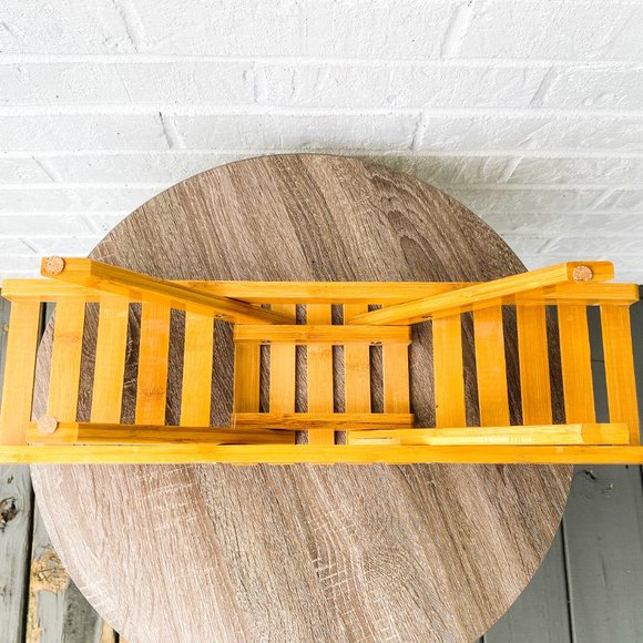 Wooden Three Tier Planter Stand - Picture 6 of 7